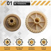 4518200242 Automobilio kabrioleto stoglangio modulio remonto dantračiai Mercedes Benz Smart 451 kaip parodyta spalva