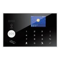 Home security alarm system, smart home alarm system, door/window sensors, remote alarm, 24/7 protection for children's and elderly safety.