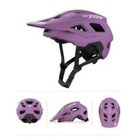 E-Bike & Mountain Bike Helmet, 17 Vents Adjustable E-MTB Cycling Helmet for Adults Youth Men Women with Detachable Visor, Lightweight M violetinė