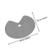 2Pcs Lazy Susan Shelf Liner Non-Slip Round Kitchen Cabinet Liner Cut-to-Size Circle Shelf Mat for Pantry Fridge Drawer Organizer juoda