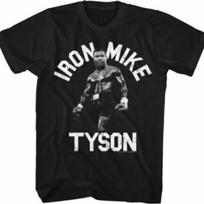 Retro bokso marškinėliai, įkvėpti Mike'o Tyson'o, vasariniai, medvilniniai, apvalia apykakle, trumpomis rankovėmis, vyriški marškinėliai, nauji dydžiai S-3XL S juoda