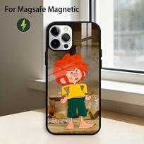 M-Meister E-Eder und Sein Pumuckl Phone Case For iPhone17,16,15,14,13,12,11 Plus,Pro Magnetic For Magsafe Wireless Charging iPhone16PRO black