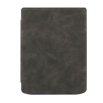 7.8 Inch E-Reader Case Auto Wake/Sleep Multi-folding Stand Protective Shell PU Leather for PocketBook 743 InkPad 4