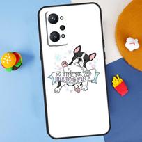 French Bulldog Art For Realme GT7 Pro GT 6T 6 5 C67 C61 C55 C53 C51 C21Y C25S C75 10 11 12 13 14 Pro Plus Case Realme 14 Pro Plus