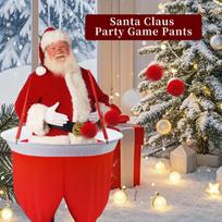 Santa Pants Snowball Toss Game – Outdoor Holiday Party Activity One Size