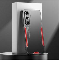 Metalinis aliuminio apsauginis objektyvo apsauga nuo šalčio dėklas, skirtas Samsung Galaxy A55 A35 A25 A15 A05 A05S A53 A52 A52S A51 4G 5G, kietas apsauginis dangtelis Galaxy A05 gray