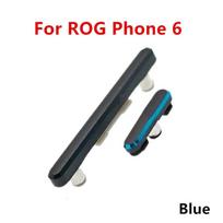 ROG6 korpuso mygtukai Asus ROG Phone 6 maitinimo ir garsumo mygtukams Maitinimo įjungimo/išjungimo telefono taisymo atsarginės dalys mėlyna