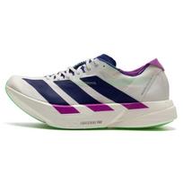Adizero Adios Pro 4 Adidas 'Core White Purple Lime Burst' JR1656 42.5