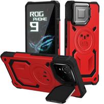 Asus ROG Phone 9 Pro telefono dėklas Apsauginis laikiklis kamerai ROG Phone 8 9FE Šarvuotas Anti-drop Apsauginis dangtelis Asus ROG Phone 8 raudona