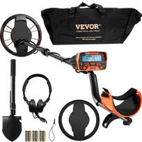 Metal Detector for Adults & Kids, 10 Inch Waterproof Search Coil with LCD Display 7 Modes, Adjustable 41''-52'' Aluminum Stem, DSP Chip Higher