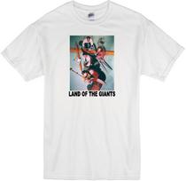 LAND OF THE GIANTS SCI-FI GARY CONWAY DON MATHESON IRWIN ALLEN WHITE TV T-shirt XL