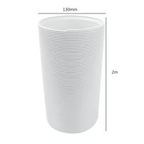 1,5/2M Nešiojamas Universalus Lankstus Kondicionieriaus Išmetimo Žarnos Vamzdelio Atsarginės Dalys Mobiliojo Oro Kondicionieriaus Išmetimo Angos Vamzdžiui 130mmX2M