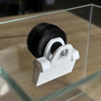 VastOcean Daržovių-Magnetinis Šėrimo Klipsas Akvariumo Žuvų Bakas Stiprus Magnetinis Jūros Dumblių Daržovių Klipsas