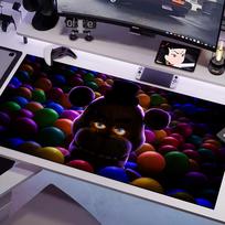 F-Five N-nights A-at F-Freddy Mouse Pad Multiple Sizes Large Square Computer Office Game Table Mats Rubber Anti-slip Mousepads 600x300x2mm