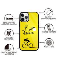 T-Tour De France Bicycle Exercise Phone Case For iPhone 16,15,14,13,12,11,Plus,Pro,Max,Mini Magsafe Magnetic Wireless Charging iPhone12mini
