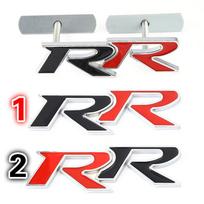 3D metalinis RR logotipas automobilio lipdukai emblema bagažinės ženklelio lipdukai, skirti Honda RR Civic Mugen Accord Crv City Hrv 1 RR Sticker