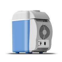 4L Dual-Use Mini Fridge for Car and Home - Ideal for Makeup, Masks, and Cosmetics