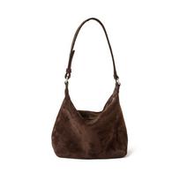 Genuine Leather Underarm Bag, Light Luxury Tote Bag, Large-capacity Single-shoulder Bag kava