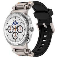 Rubber Strap for Samsung Galaxy Watch 8 40/44mm 8Classic 46mm Silicone Sports Men Band For galaxy watch ultra 2025 47mm Bracelet Galaxy 8Classic 46mm