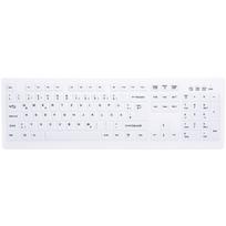 Klaviatūra Cherry CHERRY AK-C8100F-FUS-W/GE belaidė RF klaviatūra QWERTZ Vokiečių White | AK-C8100F-FUS-W/GE | 7061111052664