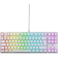 CHERRY XTRFY K4V2 - Klaviatūra - RGB - 80% - TKL - Apšvietimas - USB - QWERTZ - Vokiečių - Klavišų jungikliai: CHERRY MX2A Red - white | CX-K4V2-RGB-TKL-WH-R-GER | 7340086914574