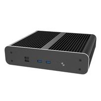 Akasa Euler CTX PC Gehäuse, Fanless Mini-Case, Thin-Mini-ITX - Black | GEAK-171 | 4710679553429