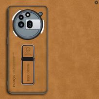 Sheepskin Leather Case for Nothing phone 3A Pro 3A  Matte Silicone Bumper KickStand Back Cover for nothing phone 3apro Nothing phone 3A Pro
