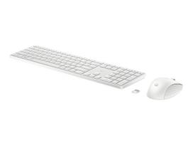 Klaviatūra ir pelė HP 655 Belaidžių klaviatūra ir pelė rinkinys 2.4 GHz QWERTZ vokiečių White | 860P8AA#ABD | 197497587579