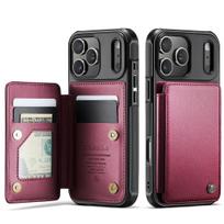 Fit iPhone 17 Pro Max Wallet Phone Case with Card Holder & Stand,RFID Blocking Credit Slots Leather Cover For iPhone 17 Pro Max, just case