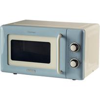 Ariete Vintage Mikrowelle (creme/blau, 20 Liter) | 3960BL | 8003705124011