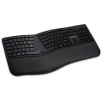Kensington Pro Fit Ergo Wireless Keyboard - Tastatur - kabellos - 2.4 GHz, Bluetooth 4.2 - Französisch - Schwarz | K75401FR | 5028252602662