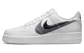 Nike Air Force 1 Low '07 Purškiamų dažų Swoosh Baltas Juodas Pilkas FD0660-100 37.5