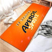 A-Aperol S-Spritz Vonios kilimėlis Neslystantis Sugeria vandenį Ilgas juostelės Pagalvėlė Miegamojo kilimėlis Sveikinimo Durų kilimėlis 50x80cm