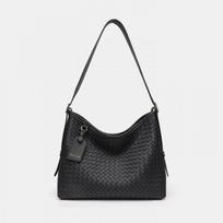 Leather Woven Tote Bag Women's 2026 Commuting Shoulder Fashionable All-matching Cross-body juoda
