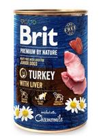BRIT Premium by nature Junior Turkey with Liver - drėgnas ėdalas šunims - 400g