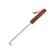 Nerūdijančio plieno kepsninės mėsos apverstuvas kabliukas Didelio stiprio mėsos apvertimo įrankis Barbekiu maisto apverstuvas Kepsninės grotelės 31.8cm