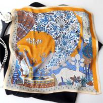 Naujas 100% natūralus tikro šilko šalikas Kaklo skarelė Foulard Moteriška bandana Skarelės Moterims Hidžabo skara Apklotai Kvadratinė skarelė Real Silk 53x53cm