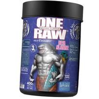 Beta-alaninas sportininkams, Raw One Beta-alaninas, Zoomad Labs (27581003) 400g Unflavored
