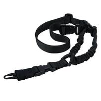 Nylon Tactical Diagonal Cross Sling Gun Rope, Water Bullet Gun Specific Waist Belt Rope, Outdoor Military Fan CS Portable Tactical Hanging Rope chaki