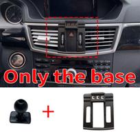 Automobilio mobiliojo telefono laikiklis Mercedes Benz E klasės E200 E300 W212 2010 2011 2012 GPS laikiklis Navigacijos stovas Automobilio priedai gray