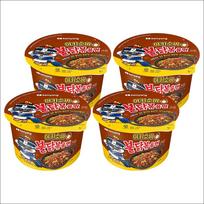[Samyang] Buldak Yakisoba Aštrūs Vištienos Ramen 100g (4 puodeliai / 6 puodeliai rinkinys) - Aštrūs ir sūrūs japoniško stiliaus K-makaronai (Ribotas leidimas) 100g x 4cups
