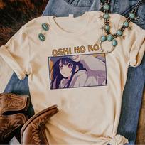 Oshi No Ko tshirt Women graphic anime Unisexga top female graphic comic streetwear clothing S