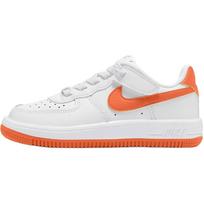 Nike Air Force 1 Low top Kids' Skateboarding Shoes White Orange Children Aged 3 7 Years Old FN0237-113 28
