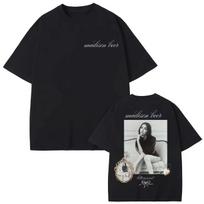 Dainininkės Madison Beer Merch Marškinėliai Vyrams Moterims 2026 Pavasaris/vasara Mada Vintažinis Trumpomis Rankovėmis Viršus Aukštos Kokybės Grynos Medvilnės Marškinėliai... S įvairiaspalvis