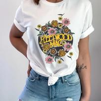 Fleetwood Mac Grupės Spausdinti Marškinėliai Vasaros Naujas Retro Unisex Laisvalaikio Mados Marškinėliai S