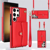 Dirželis Odinė piniginė Telefono dėklas Samsung Galaxy A16 A55 A35 A15 A14 A54 A73 A53 A13 A52S A12 A51 A71 Apverčiamas piniginės laikiklis Dangtelis Samsung A71 (5G)
