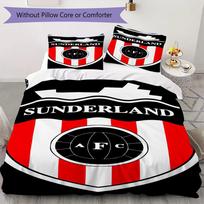 Sunderland Rašto Lovatiesės Antklodės Užvalkalas Pagalvės Užvalkalas Namų Dekoras Gimtadienio Dovana (1 * antklodės užvalkalas + 2 * pagalvės užvalkalai be šerdies)89 135x200cm