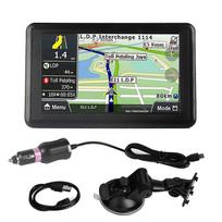 Universalus 5  lietimui jautrus automobilinis GPS navigatorius Q5 8GB Juodas DDR2 256MB yaoy