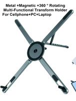 Portable Magnetic Phone Holder & Selfie Stick 3-in-1 Foldable Tripod Stand for iPhone iPad Tablet Laptop Desktop Use juoda