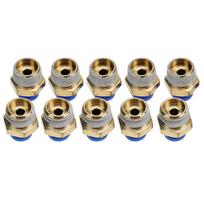 4 mm oro vamzdžio pneumatinės greitos jungtys, išorinis sriegis, tiesus įstumiamas jungiklis (PC42 10 vnt.)